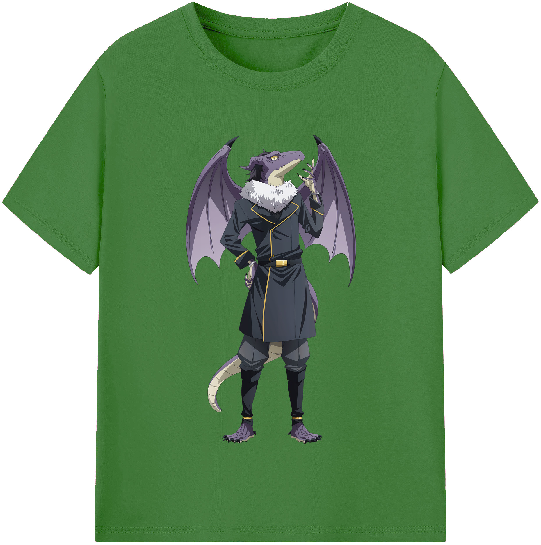 （画像用） 転スラ Regarding Reincarnated to Slime レディースカジュアルプリントTシャツ（綿100％）